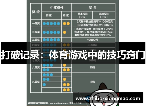 打破记录：体育游戏中的技巧窍门